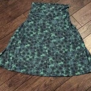 NWOT LuLaRoe floral skirt